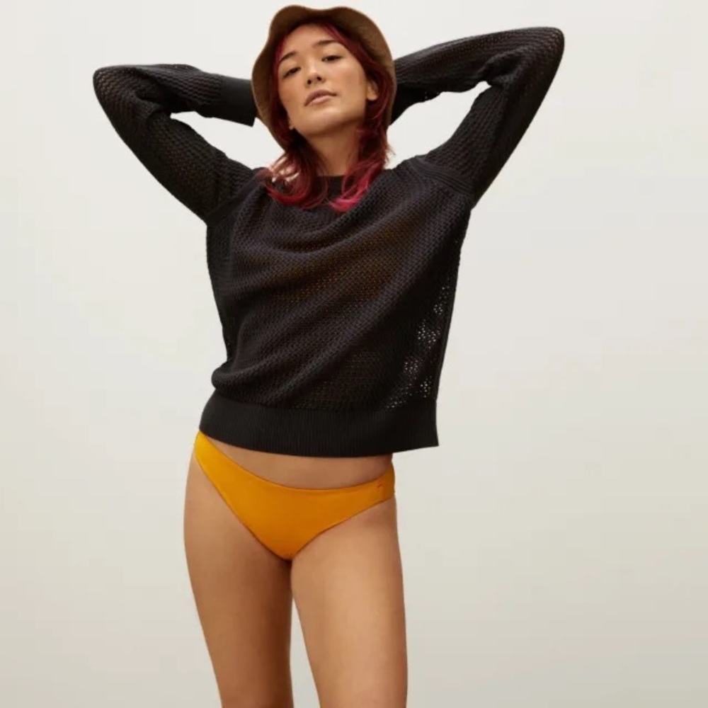Everlane Mesh Knit Sweater